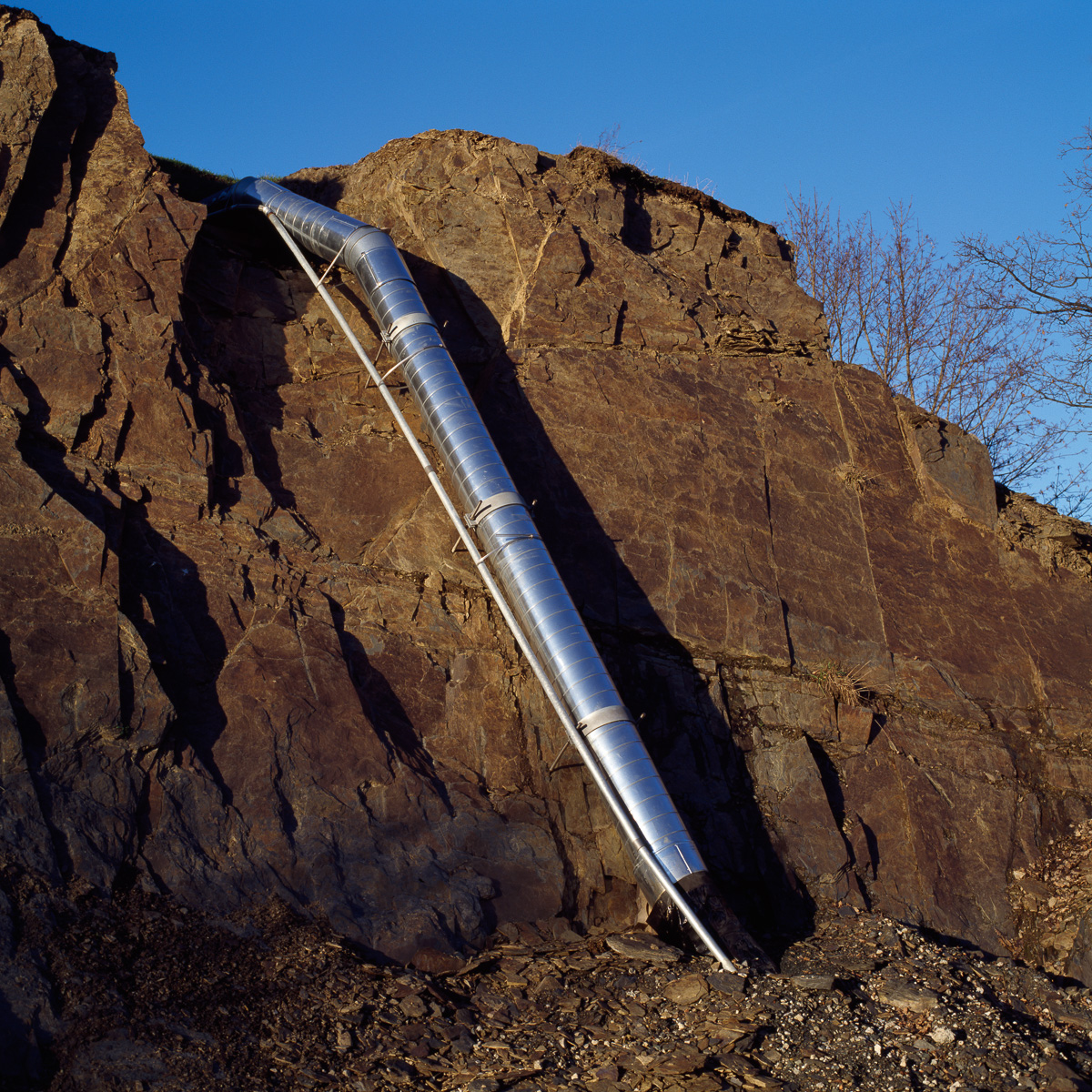 Pipeline-Rutsche